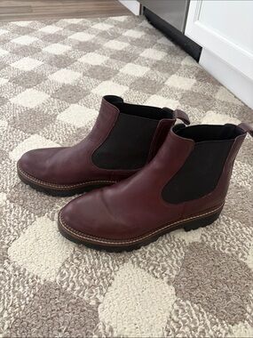 Caslon Miller Water Resistant Lug Chelsea Boot